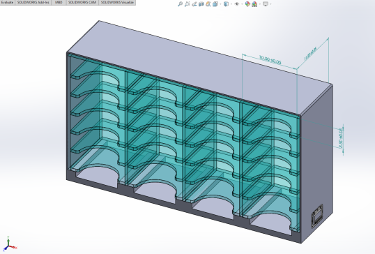 电脑机架式机箱