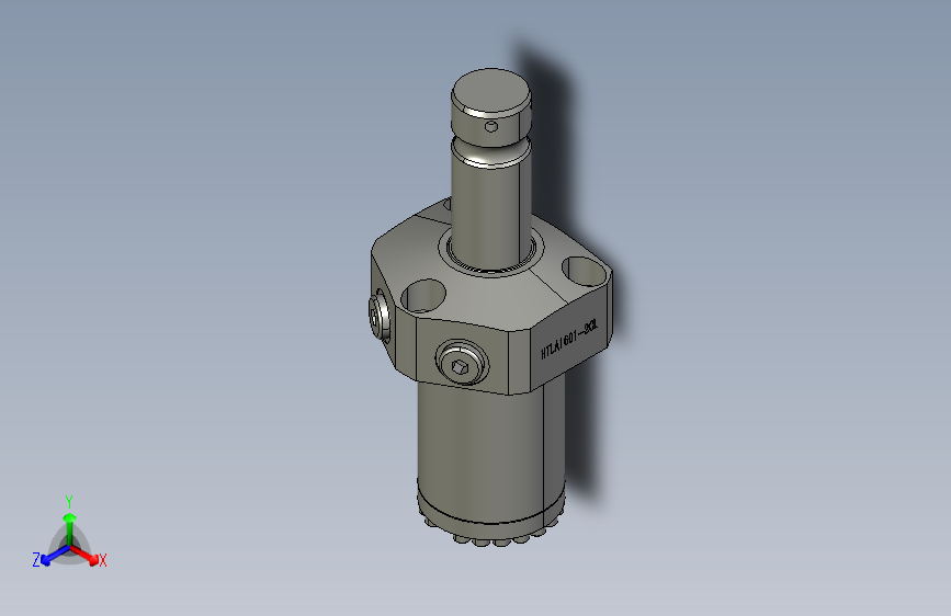 HTLA1601-2CL上法兰旋转式夹紧器