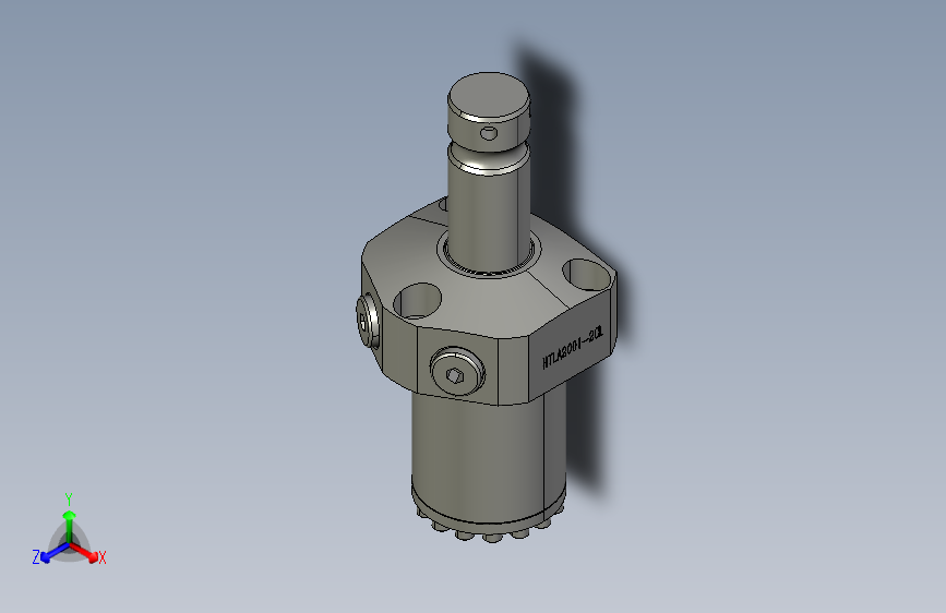 HTLA2001-2CL上法兰旋转式夹紧器