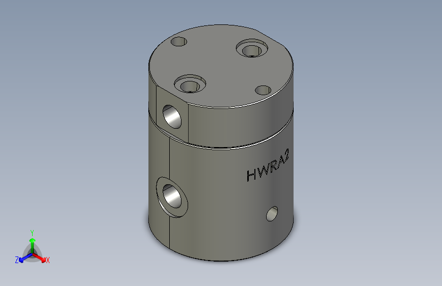 HWRA2单转盘法兰盘型 旋转接头