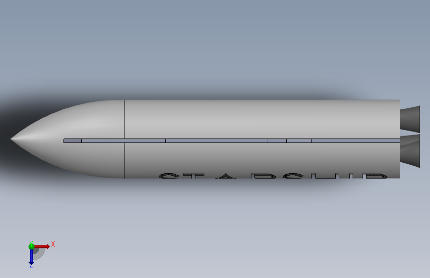 SpaceX 星际飞船_SOLIDWORKS 2021_模型图纸下载 – 懒石网