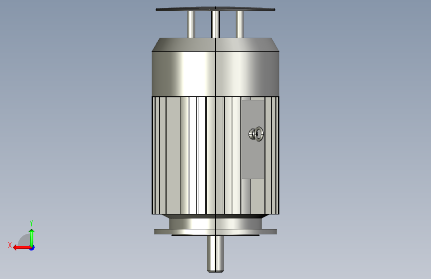 1LA4 IM V1-180M-315L_IM V1-180L-1LG4186-4西门子电机_STEP_模型图纸下载 – 懒石网