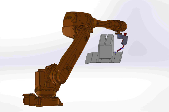 ABB ROBOT IRB4600-2050-60kg 带焊枪和焊接总成