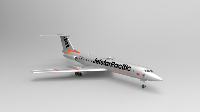 Tu 134B飞机