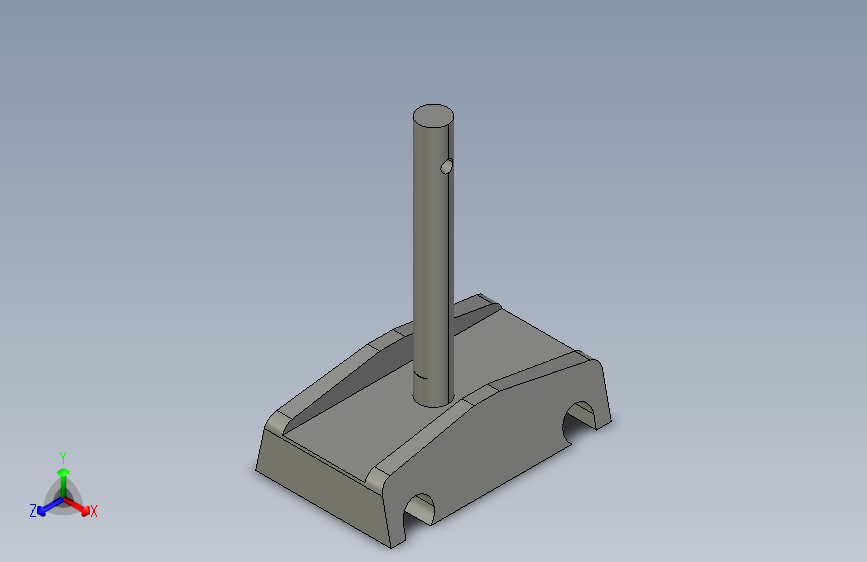 JB-AL-C-L100-C2带柄圆双轨夹