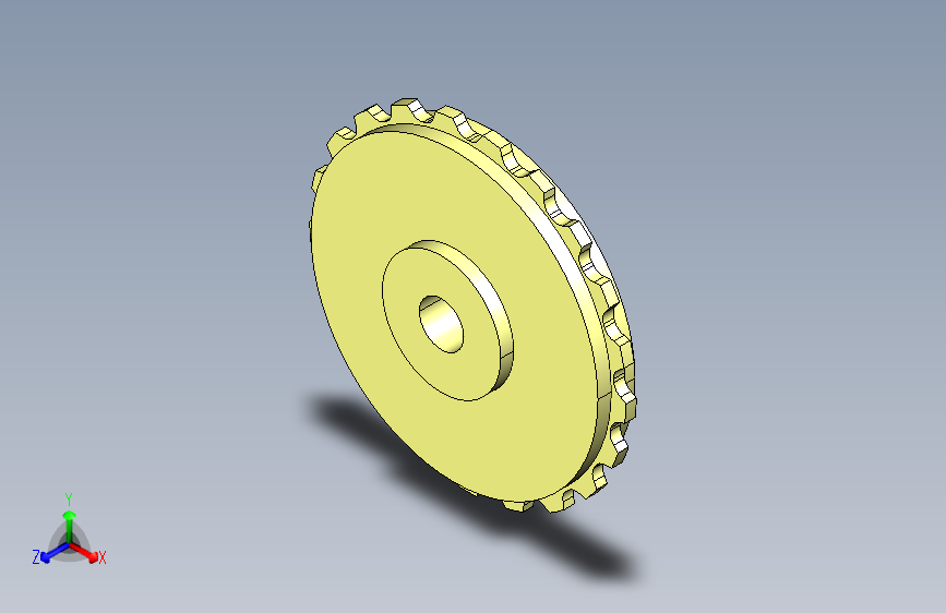 JI 82.6-21T-R30-C1机加工被动轮