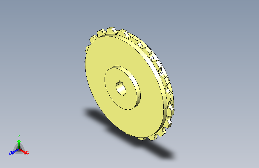 JS 82.6-21T-R25-C1机加工主动轮