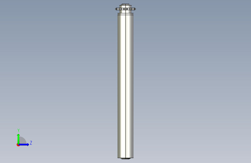 AR1-AP-08B11T-D50X1.5T-AGL488-RL450-C3堆积单排齿输送滚筒 左侧视图