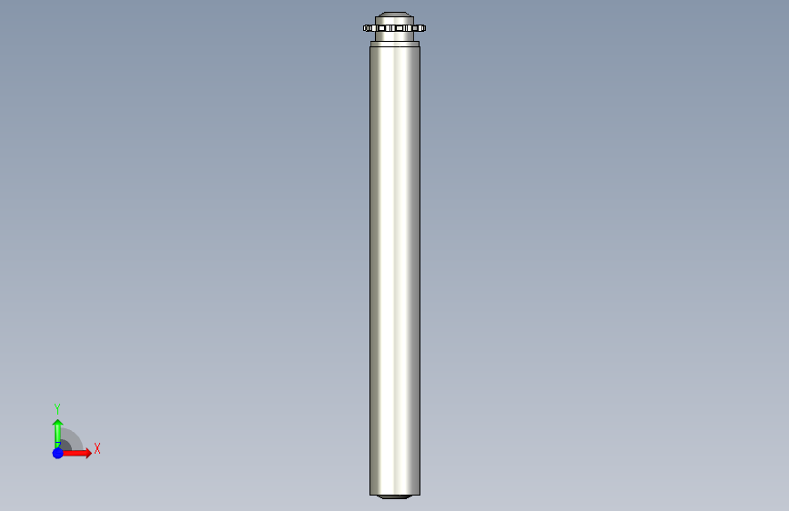 AR1-AP-08B11T-D50X1.5T-AGL488-RL450-C3堆积单排齿输送滚筒 正面视图