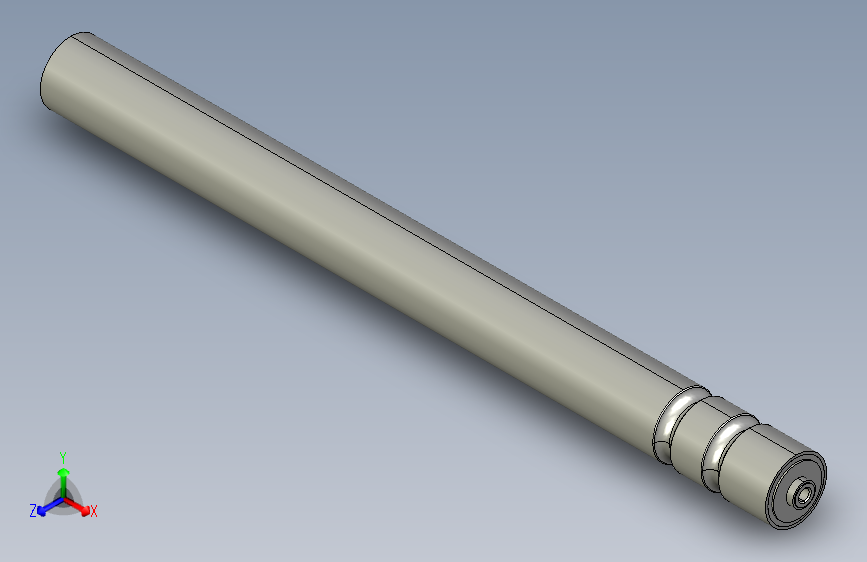 CO2-D38X1.5T-AGL461-RL450-C1冲压双槽O带输送滚筒