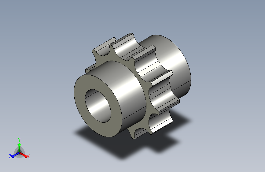 JI YS100-3-10T-R15-76.2-C1 YS100-3机加工被动轮（76.2宽度专用）
