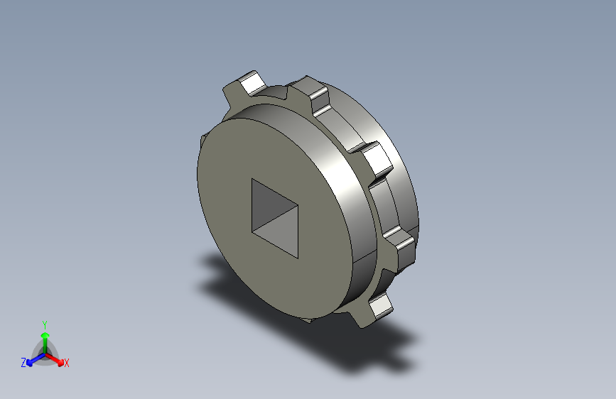 JS YS500-8T-S30-C1 机加工主动轮