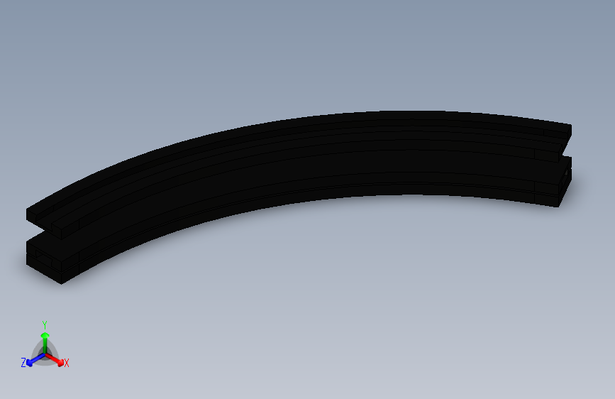 ZWGD-SS881-K325-TA60-R1000-N1-C1转弯轨道