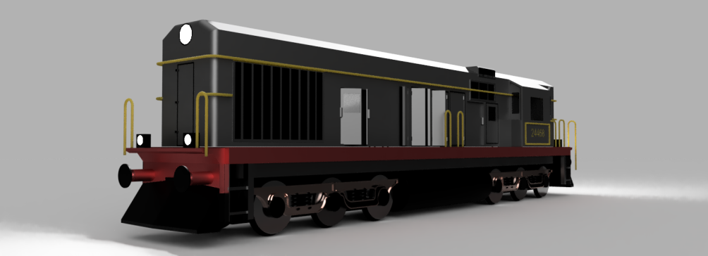 WDM-3D ALCO机车