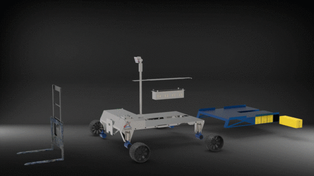 模块化月球机器人