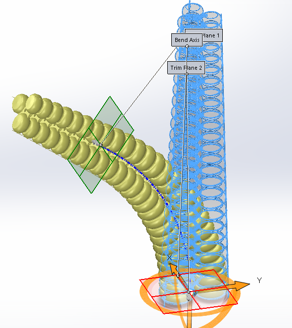 带充气标签的月球车