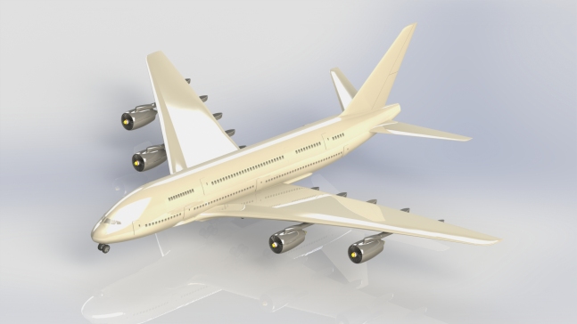 空客A380机身