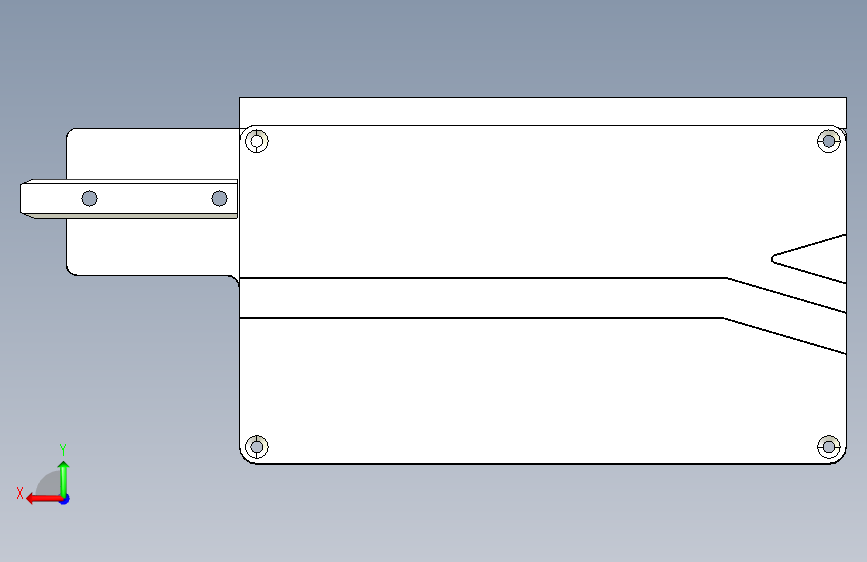 MK1HW-W320-C1片基带尾部装置 背面视图