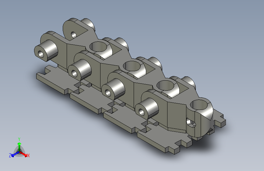 YSTL44X3D-AZ4-C1 44宽D型楔链