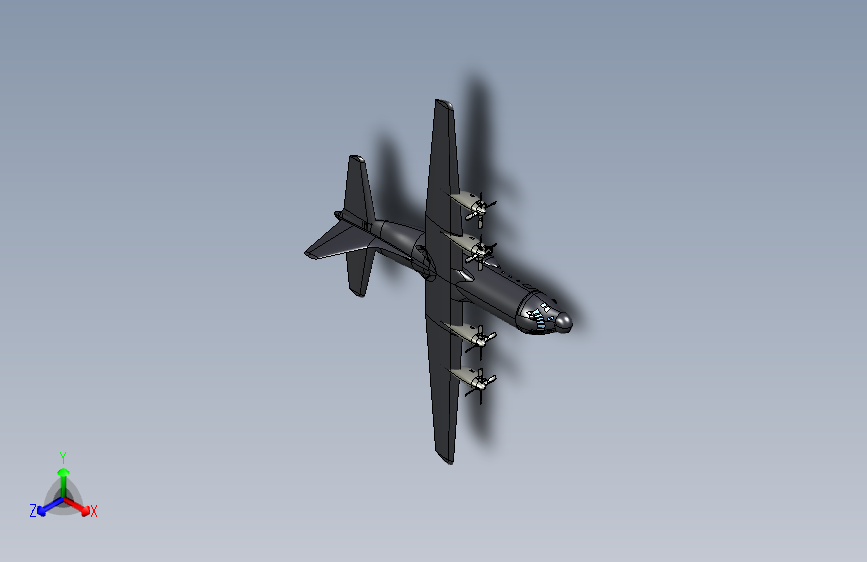c130-hercules IGS飞机