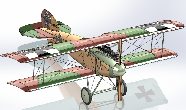 albatros d.iii SW IGS飞机
