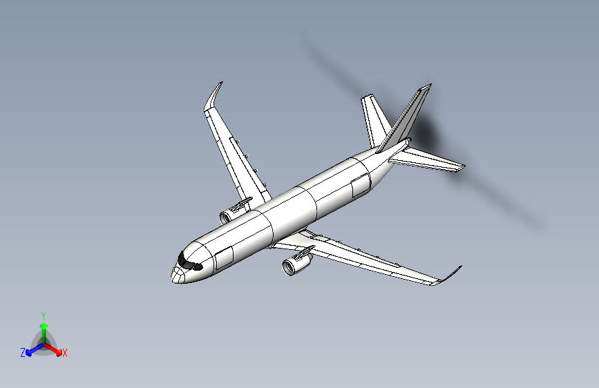 hydrogen-powered-freighter-aircraft STP STL飞机