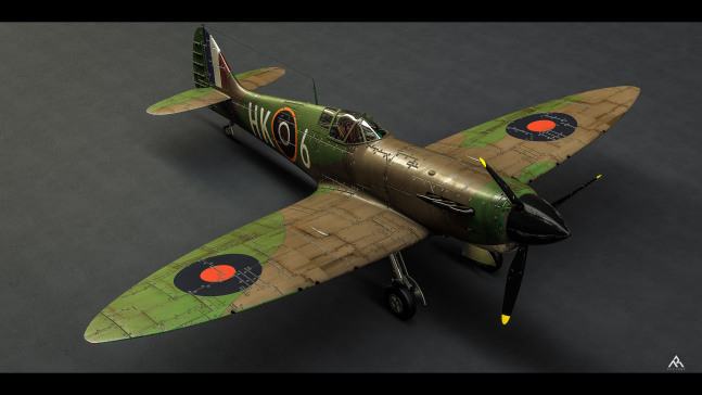 supermarine-spitfire-mk-1a STP IGS飞机