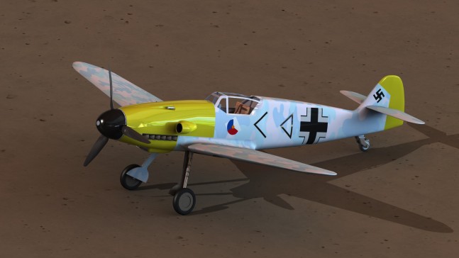 Bf-190 messerschmittm me109 CREO SW igs飞机