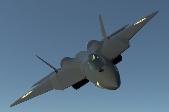 SukhoiHAL FGFA STP IGS飞机