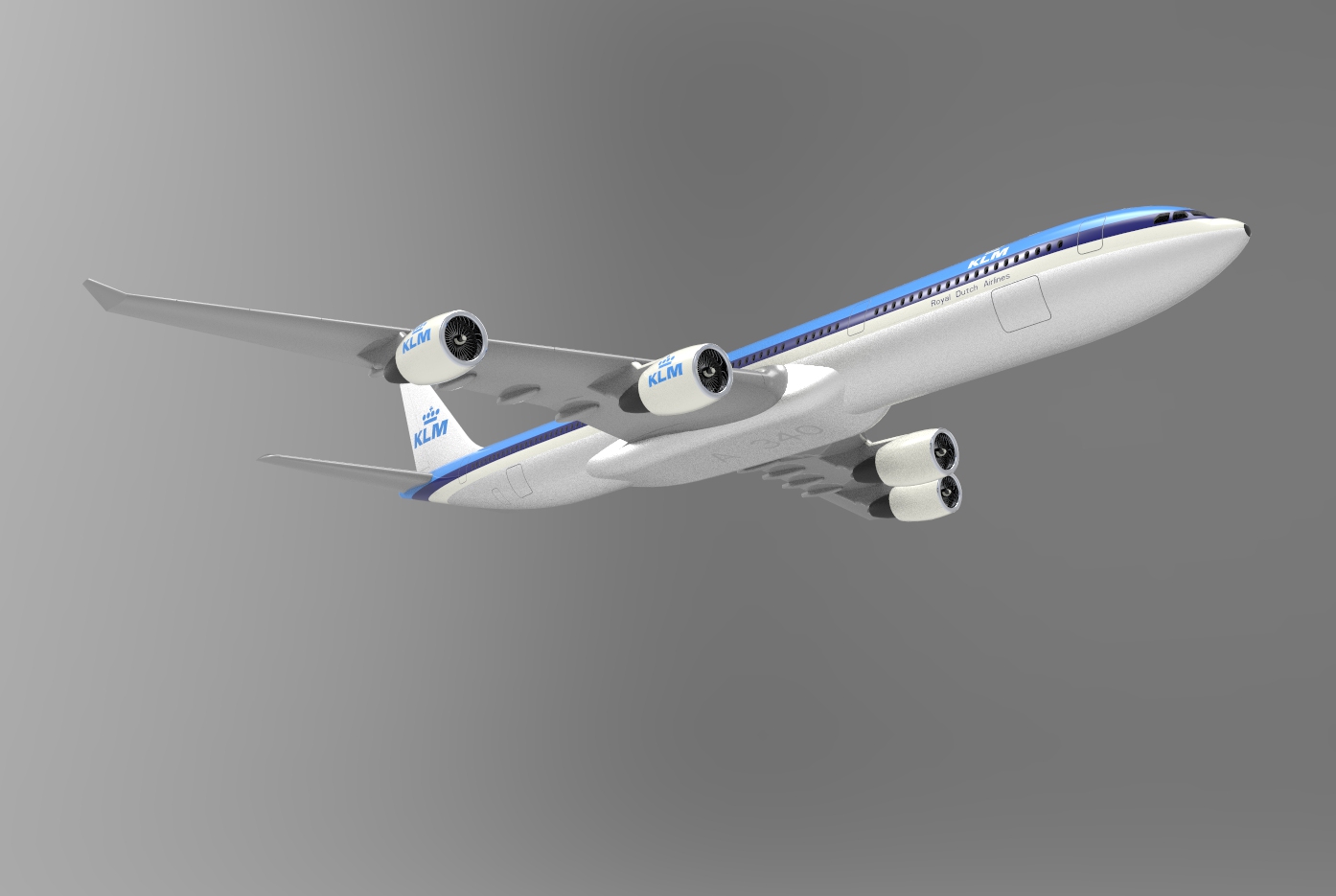 空中客车 a340 500 荷航