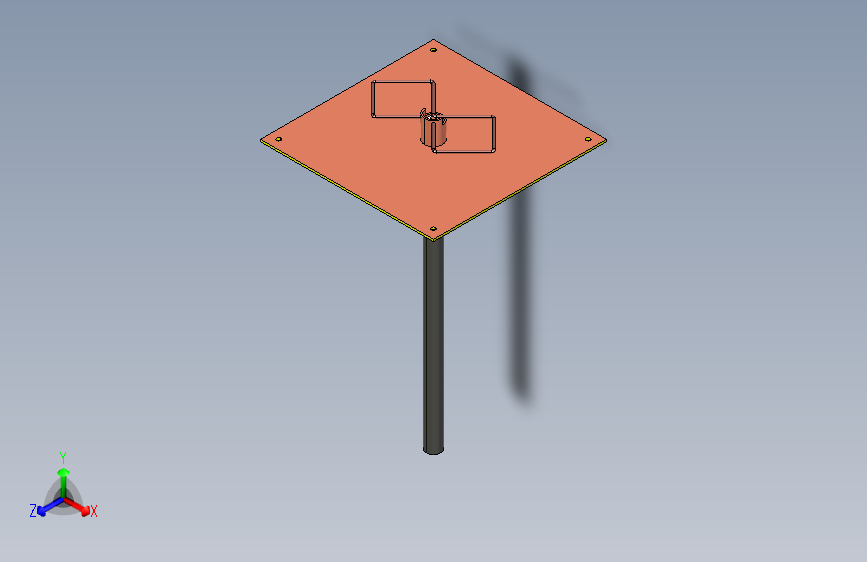 2.4 GHz 双四天线