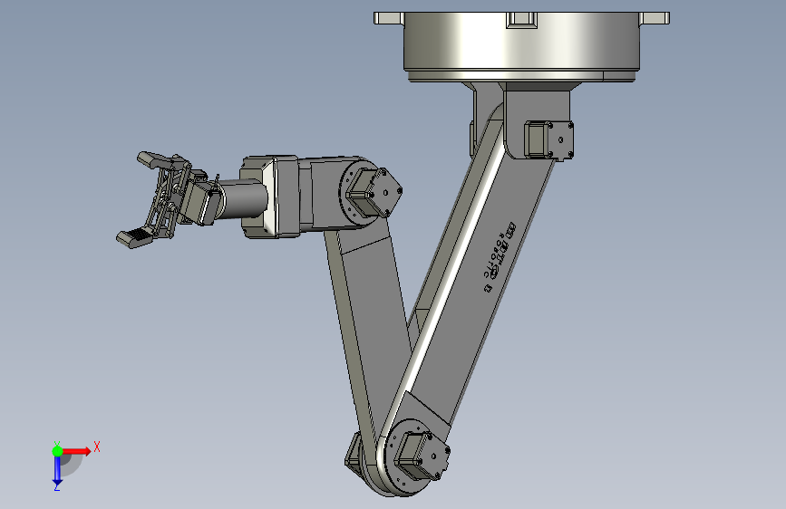 机器人 俯视图