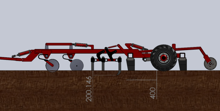 4m组合耕机 犁地机