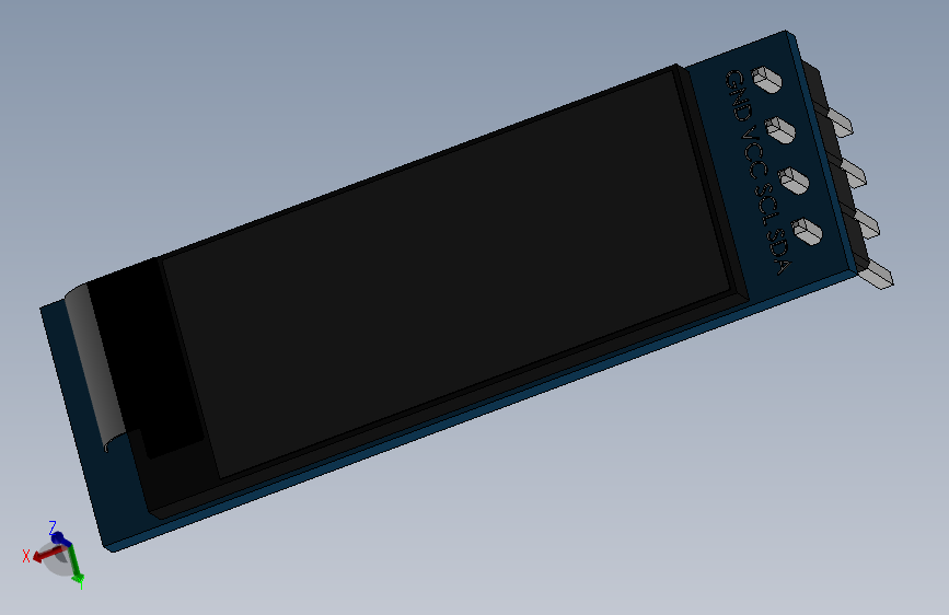 OLED128x32显示模块模组0.91英寸