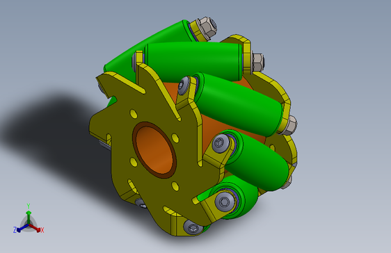 Mecanum wheel（万向轮）
