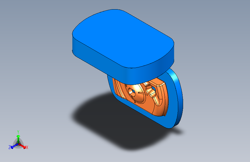 PowerShape上制作的相机模具