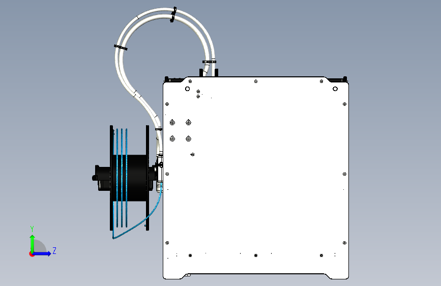 全套Ultimaker 2 3D打印机_STEP_模型图纸下载 – 懒石网