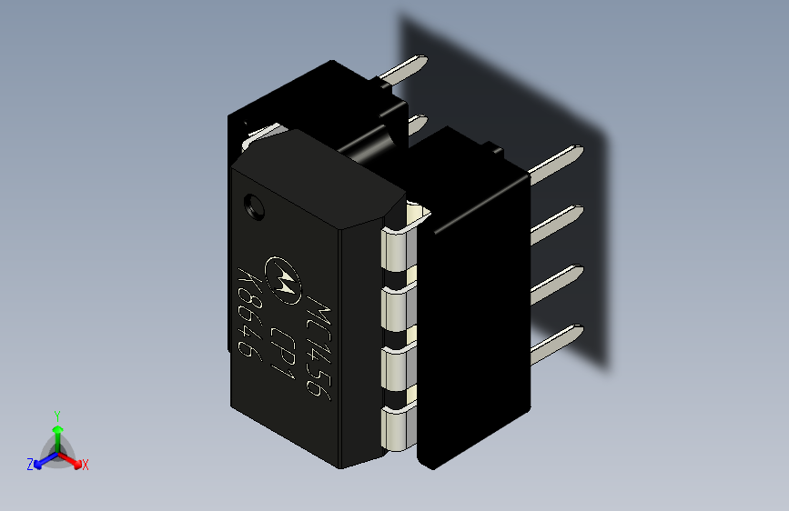 MC1456 DIP8 P2,54