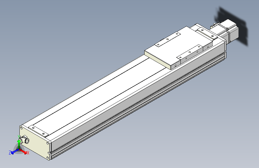 ZCH14-500-BC-400W-C4 ZCH14螺杆驱动全封闭直线模组 本体宽135mm