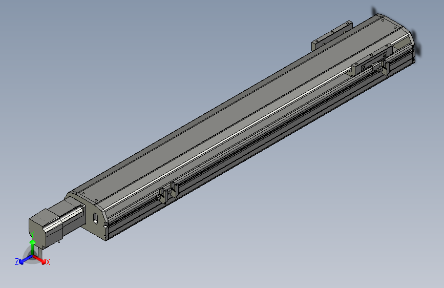 ZTH10-BC-500-100W伺服电机ZTH10螺杆驱动直线模组 本体宽102mm