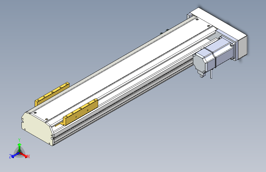 ZTH14-BR-500-M40 ZTH14螺杆驱动直线模组 本体宽135mm