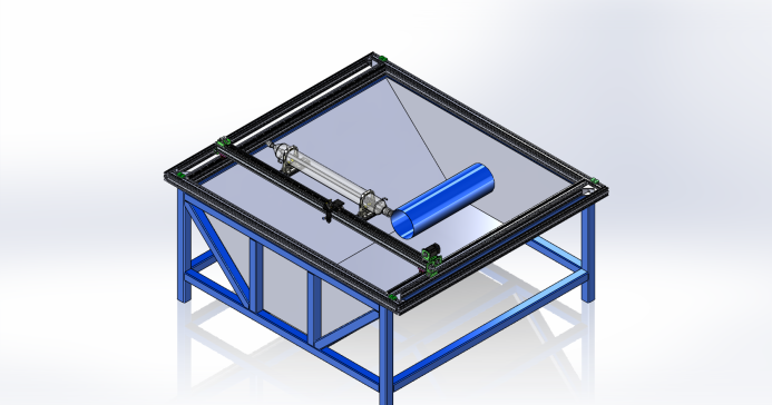 工作台 CO2 激光切割 cnc 1600х1600mm