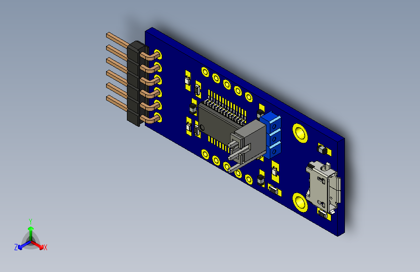 Micro-USB串口模块
