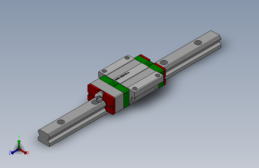 上银直线导轨线性滑轨HGW-CB╱HGW-HB[HGW45HBE1R300EZ0CI＋E2╱RC]_SOLIDWORKS 2018_模型图纸 ...