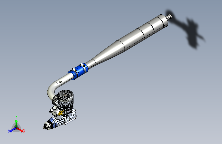 发动机模型 2.2HP 8.3cc Novarossi R50F