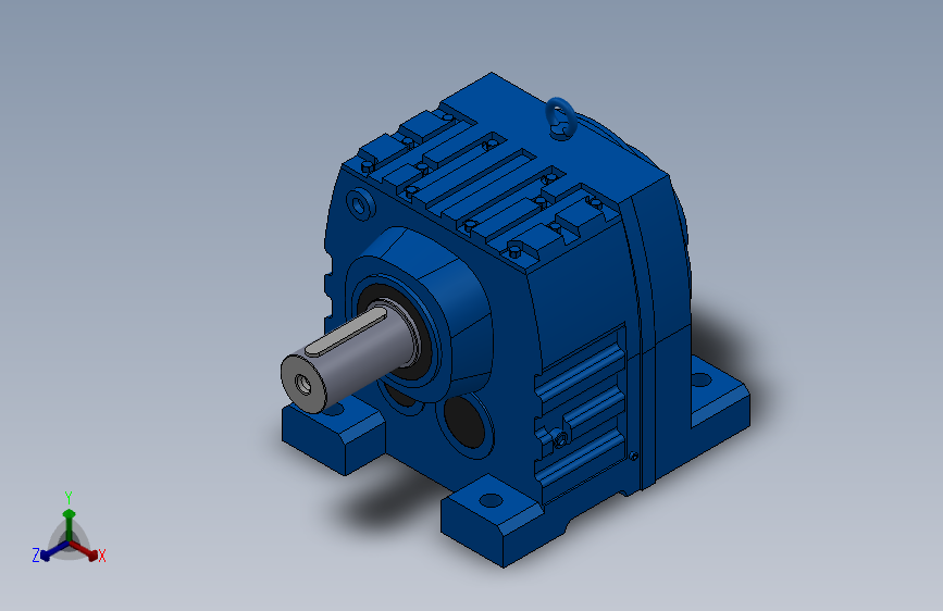 R147ZP斜齿轮减速机