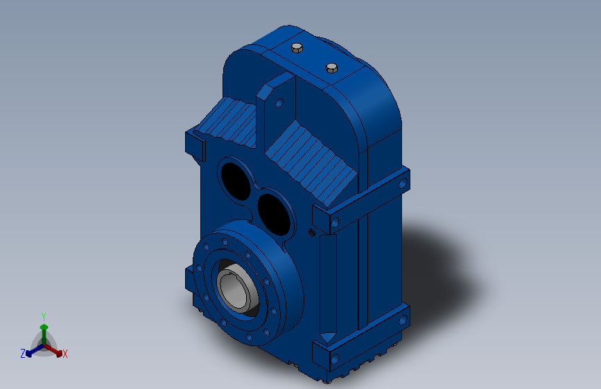 FAZ157ZP联接法兰斜齿轮减速机[FAZ157-11.92-M1-P132]_1957