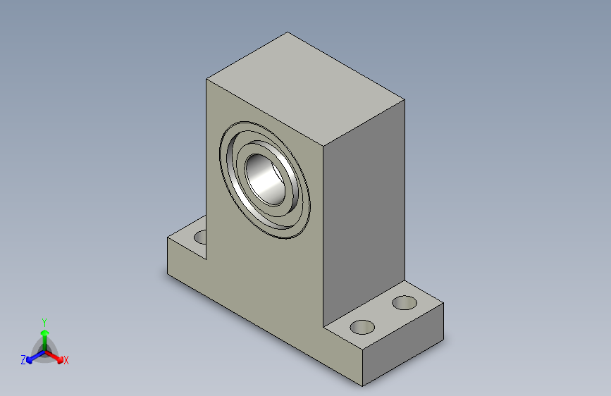 BZJ61-6001DD-T25-h40带座轴承双轴承T型高度指定型