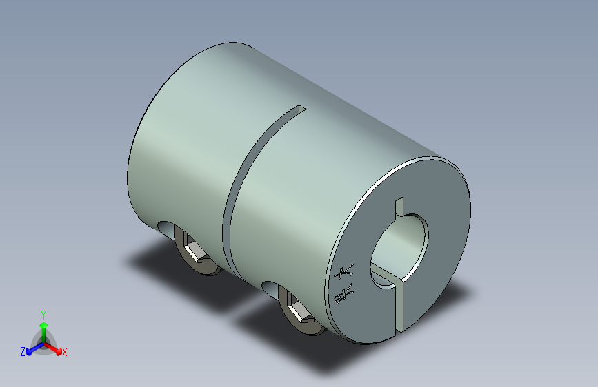 ZS-GXC-16X22铝合金刚性联轴器