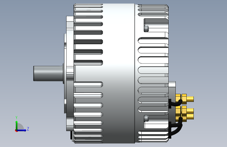 ME1117直流电动机_SOLIDWORKS 2014_模型图纸下载 – 懒石网
